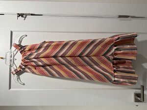 Striped halter dress